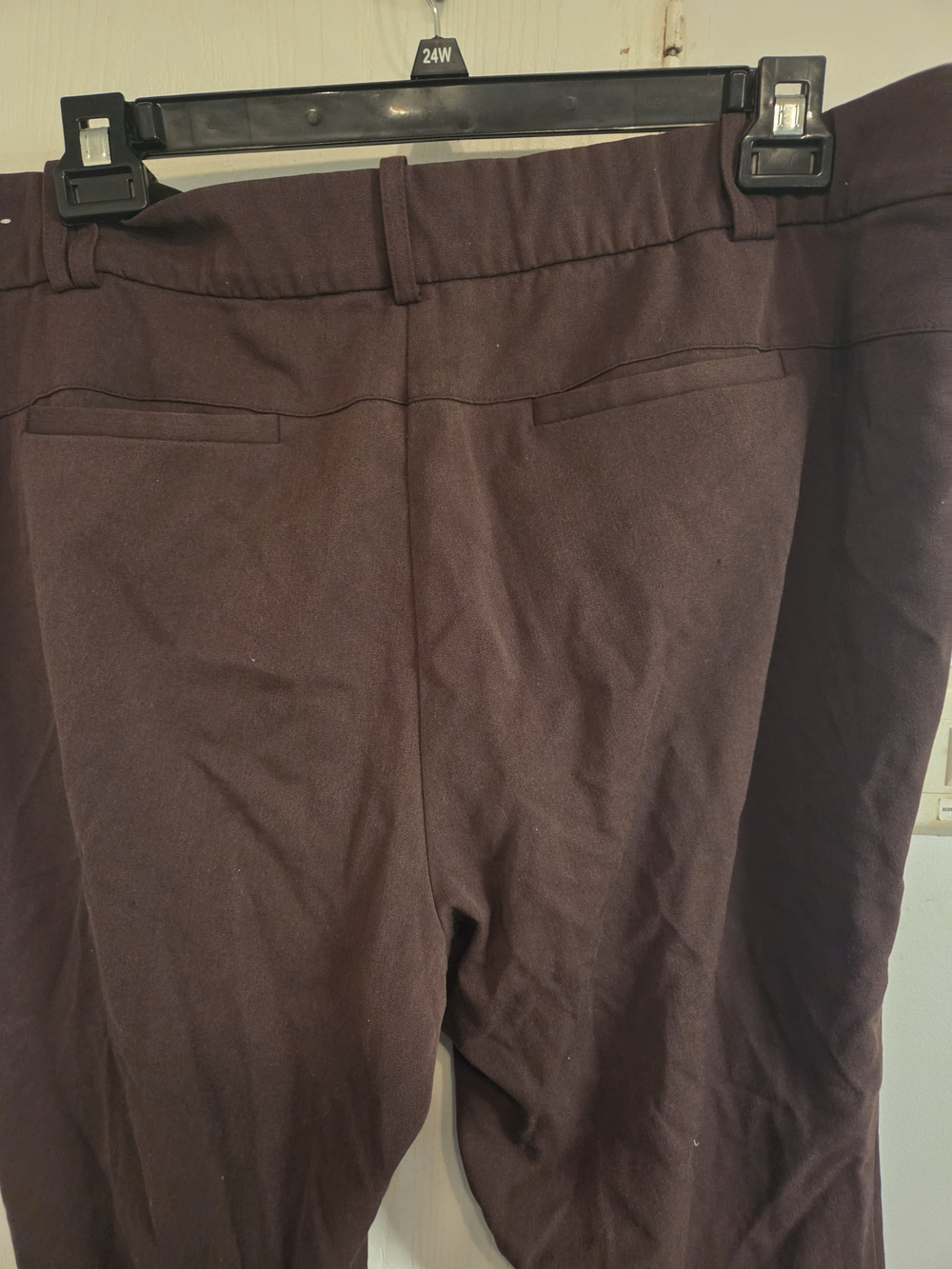 Maurices Brown Straight-Leg Pants - Picture 4 of 6